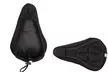Soft Padded Bike Saddle Seat Cover Silicone Pad Gel Cushion - Second Medium