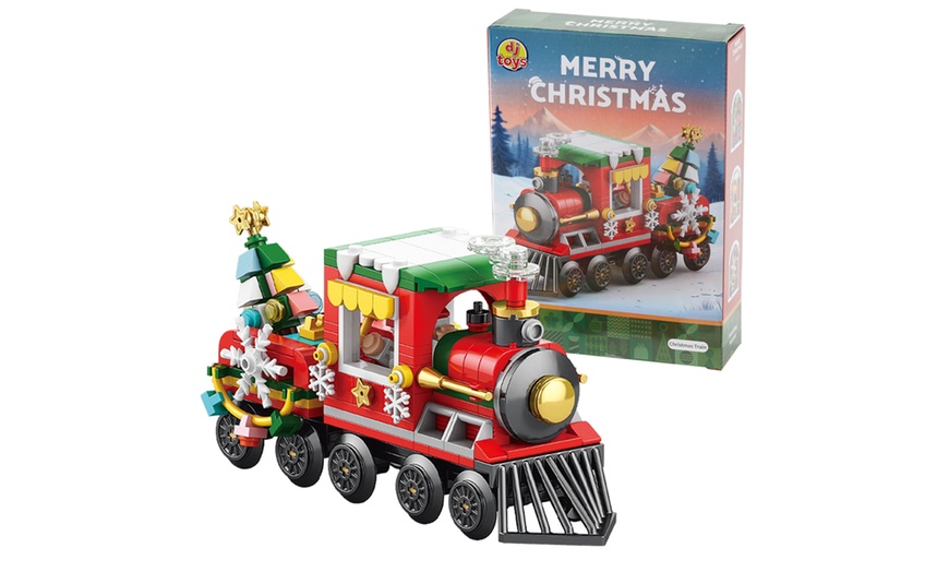 Image 5: Christmas Building Block Gift Set - Set of 3 Models, Compatible with Major Brands (Ages 6+)