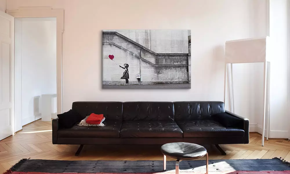 Banksy Street Art Prints on Gallery-Wrapped Canvas from $49.99–$79.99 - Primary Image