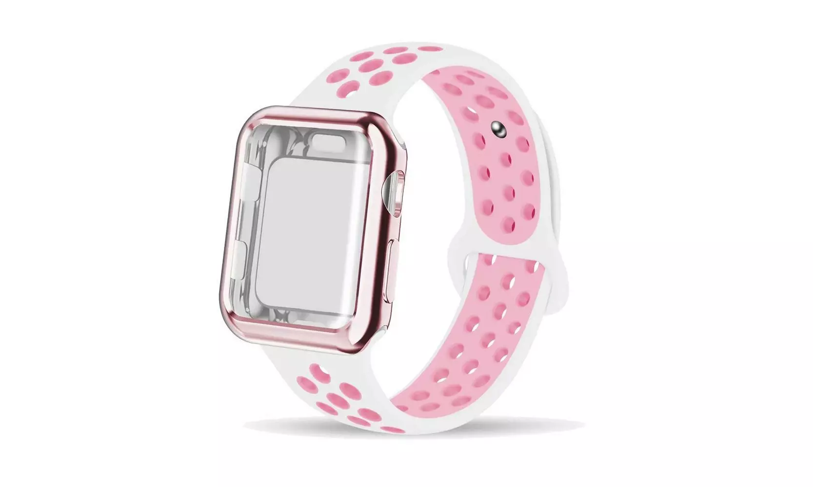 Sports Strap Wrist Band Loop W/ Screen Protector Bumper Case For Apple Watch