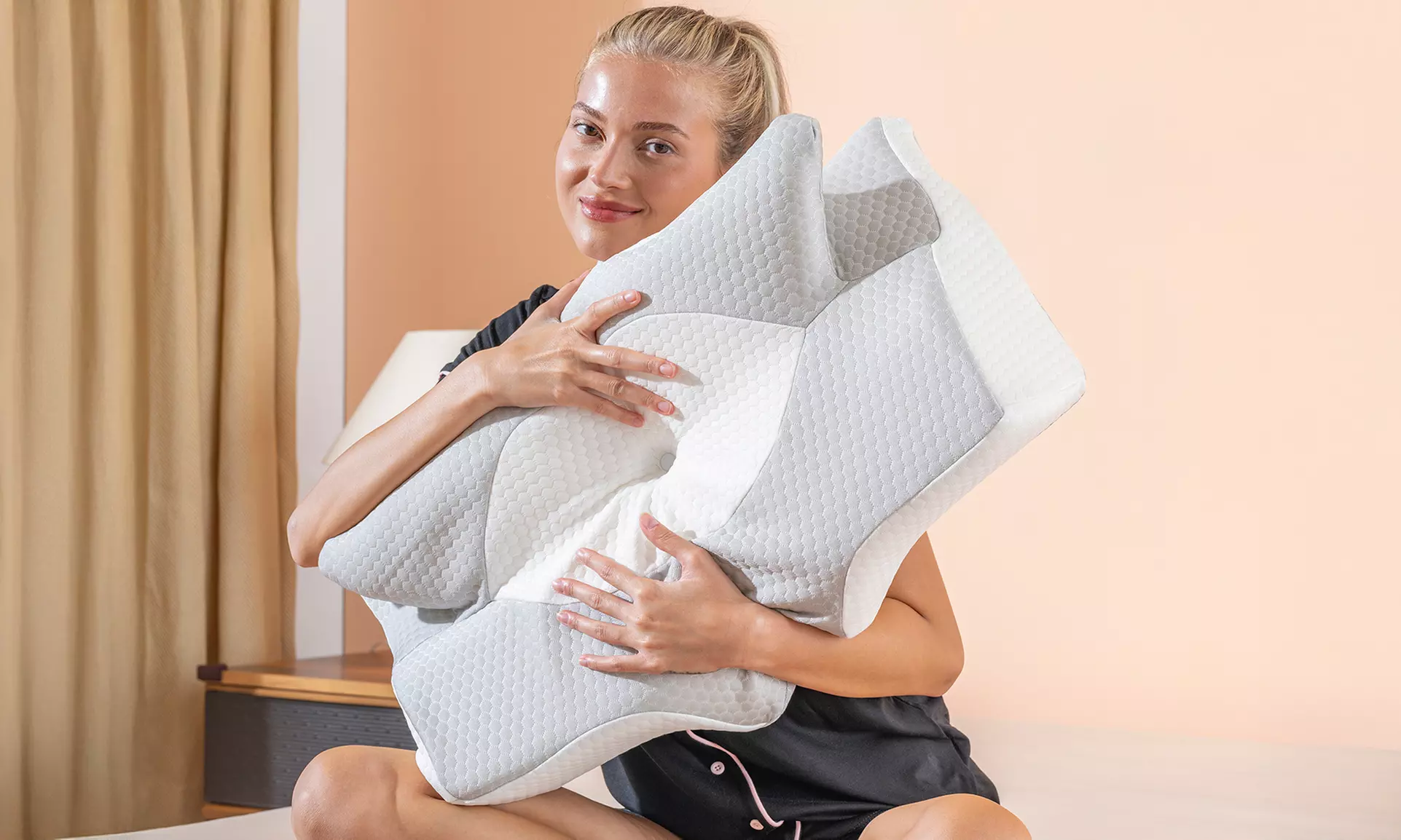 Cuscino Morfeo in memory foam a farfalla