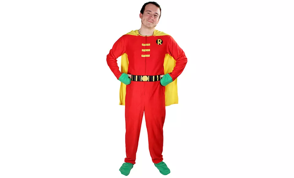 DC Comics and Character Unisex Union Suits. Multiple Suits Available. - Second Medium