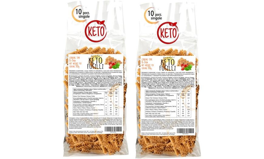 Image 3: Pâtes et riz protéinés Keto Line@ : 5 formats différents