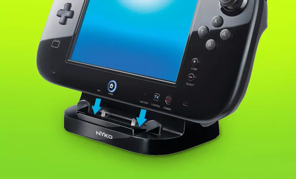 Power Stand Charging Dock for Nintendo Wii U GamePad. Free Returns. - Primary Image