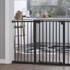 Image 17: PawHut Adjustable Pet Safety Gates for Secure Doorway & Stair Barriers