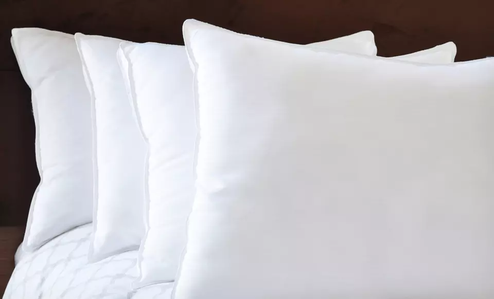 Four Natural Comfort Down or Down-Alternative Pillows (Up to 63% Off). Six Options Available. Free Shipping. - Primary Image