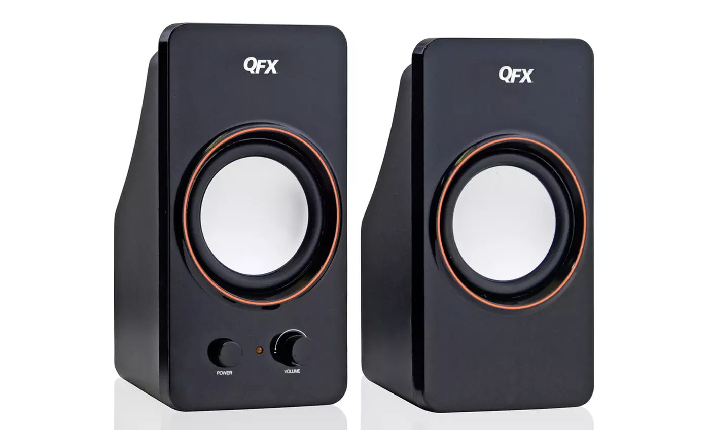 QFX Amplified Computer Speakers - Primary Image