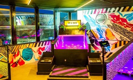 For one: one round of mini golf; valid 7 days a week - Bck Yrd Golf