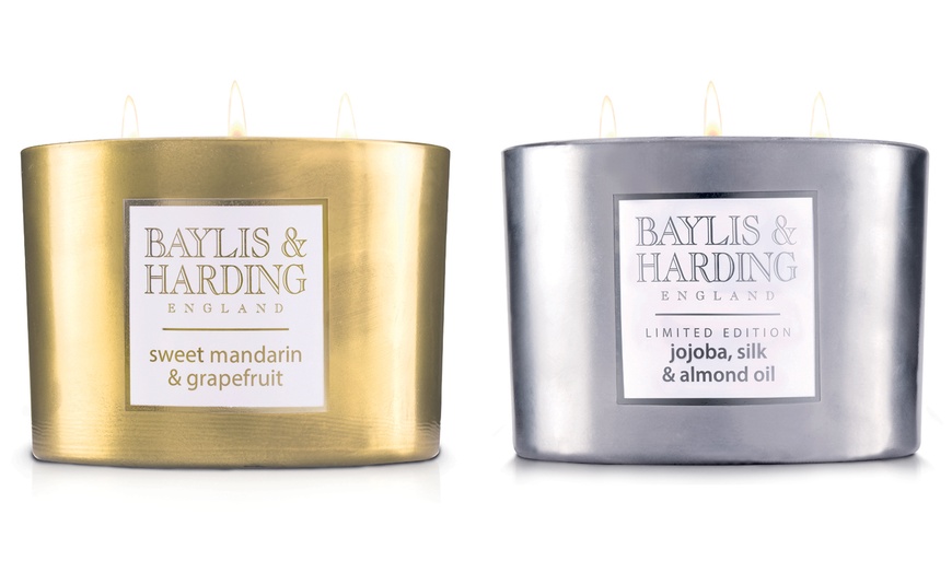 Image 3: Baylis & Harding Scented Candle