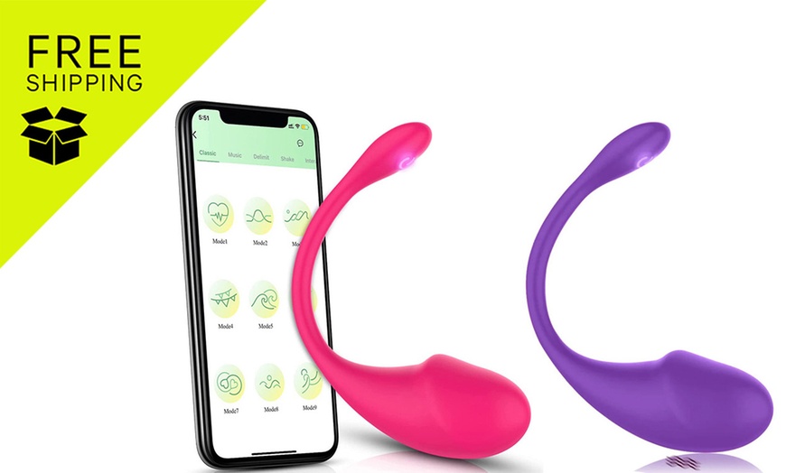 Image 1: Smart Phone App Control Vibrator