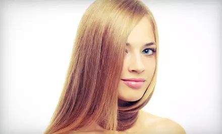 Haircut with Highlights or CHI Straightening Treatment at Hair International (Up to 65% Off) - Primary Image