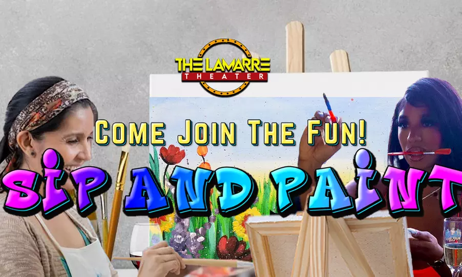 19% Off Sip and Paint Experience with Wine in Las Vegas at Lamarre Theatre - Primary Image