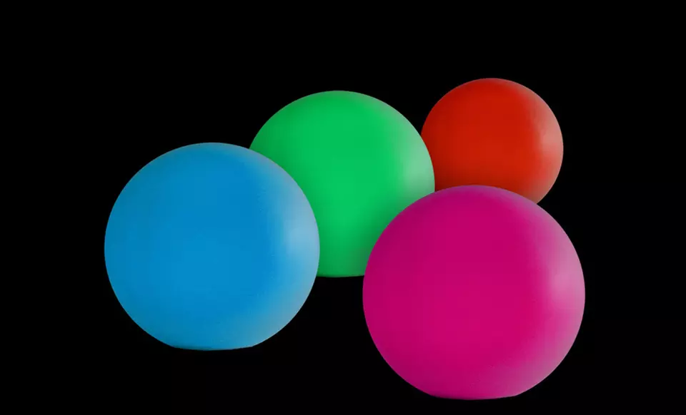 3-Pack of Color Changing Rainbow Orbs - Primary Image