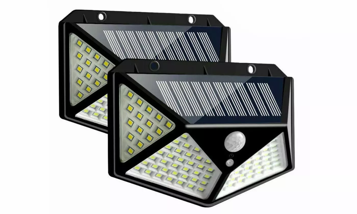 Solar Outdoor Waterproof Wireless Motion Sensor Light (1-, 2-, or 8-pk)