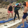 Image 2: Join Group Surf Lessons with/without Yoga and Santa Barbara City Tour