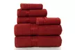 6-Piece 625 GSM Egyptian Cotton Hotel Towel Set - Second Medium
