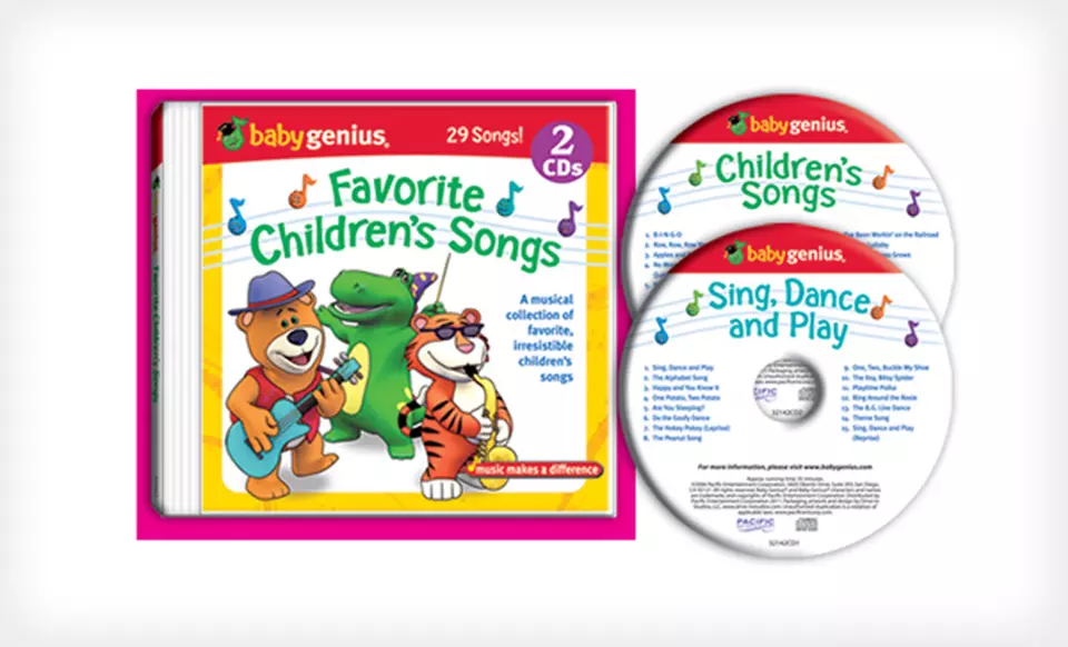 $14.99 for a Baby Genius 8-Disc CD Collection ($52 List Price) - Second Medium