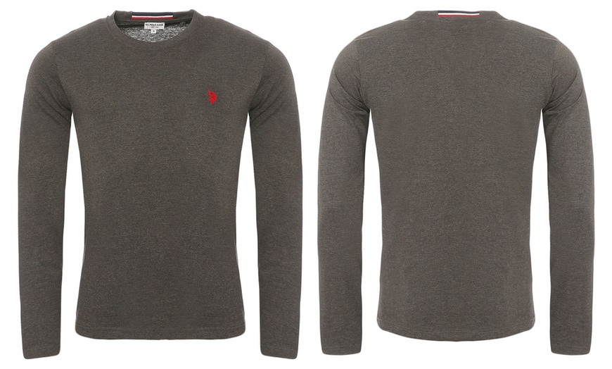 Image 3: Polo à manches longues pour homme de US Polo Assn