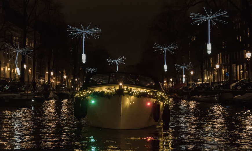 Image 6: Lichtkunst op de grachten: rondvaart tijdens Amsterdam Light Festival