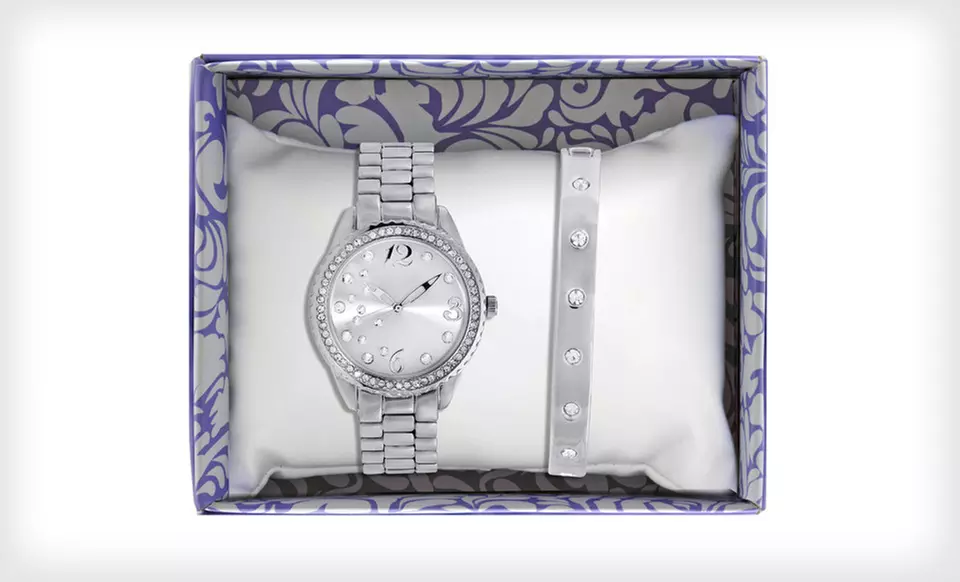 $19 for a Jules and James Women's Singles Watch and Bracelet ($49.99 List Price). Four Styles Available. Free Returns. - Second Medium