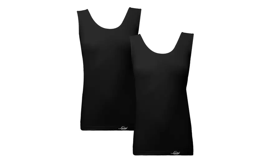 Image 29: Culottes et débardeurs pour femme en microfibre douce sans couture