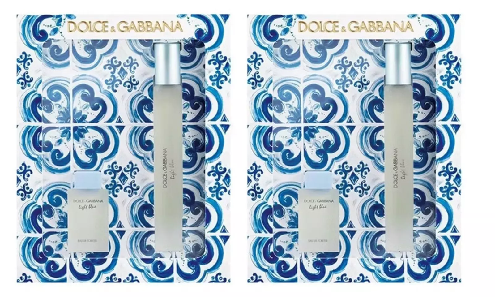 D&G Light Blue Mini Gift Set, Fresh Floral Eau de Toilette