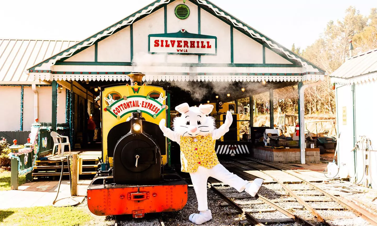 Cottontail Express: Ticket for 1, 2 or 4 People for (Valid for March 29 - 30 and Apr 6, 12, 13, 17, 18 & 19 - Primary Image