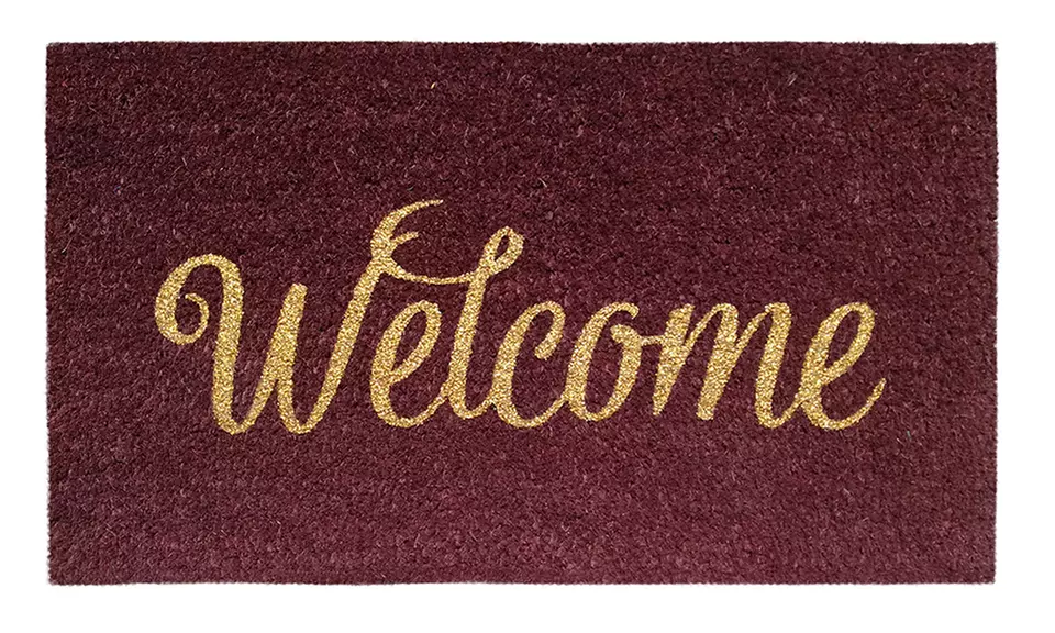 Zerbino in cocco con retro antiscivolo