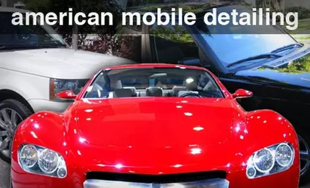 $68 for a Stars & Stripes Complete Car Detailing at American Mobile Detailing ($195 Value) - Primary Image