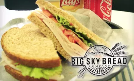 $4 for $8 Worth of Fresh-Baked Breads, Tasty Pastries, Savory Soups, and More at Big Sky Bread Company - Primary Image