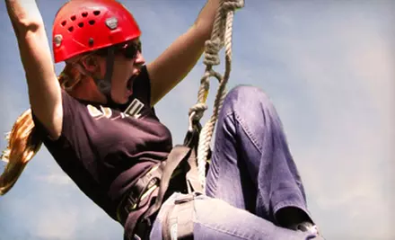 Two Zip-Line Rides or Zip-Line Party for 10 Kids at Myrtle Beach Zipline Adventures (Up to 80% Off)  - Primary Image