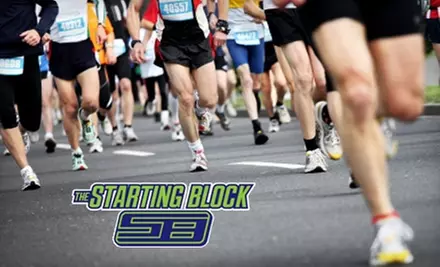 $25 for $50 Worth of Running Shoes and Fitness Clothing at The Starting Block - Primary Image