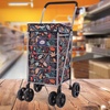 Image 15: Hoppa Lightweight Four or Six Wheel Folding Shopping Trolley