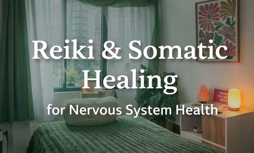 Image 4: One, or Three 60-Min Reiki Sessions w/ Somatic Healing for Relaxation