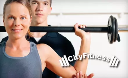 $50 for One Month of Unlimited Access Plus One Personal-Training Session at City Fitness - Primary Image