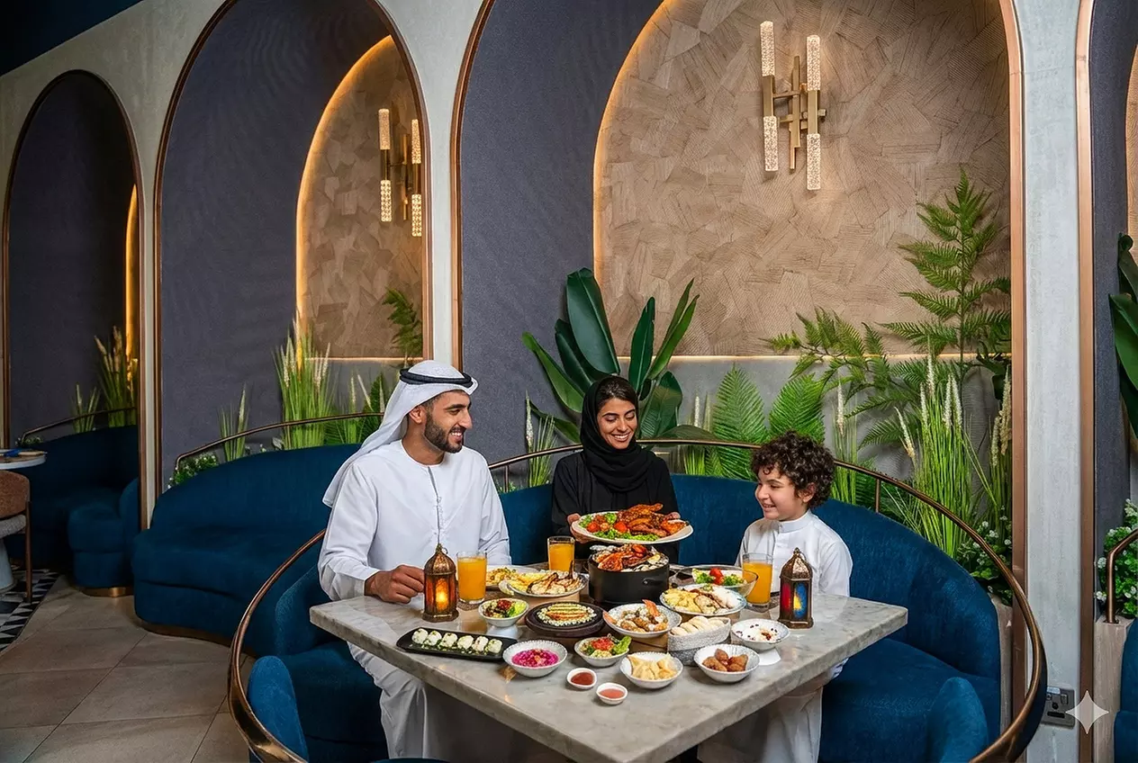 Ramadan Iftar Buffet w/ Beverages: 1 Child (6-11 Yrs)/1, 2, / 4 Adults