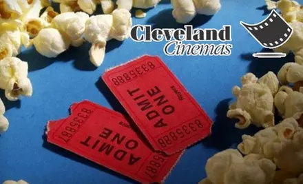 $12 for Two Tickets and One Large Popcorn at Cleveland Cinemas (Up to $24.75 Value). Choose from Seven Locations.  - Primary Image