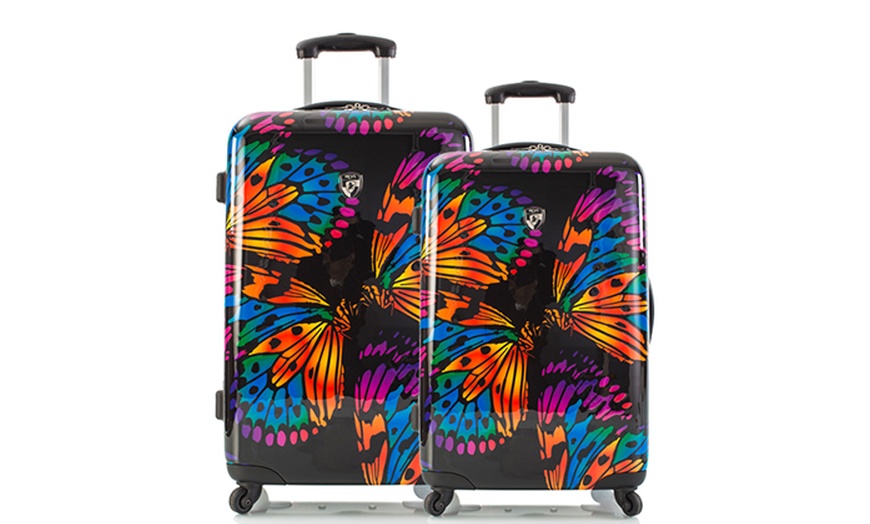 Heys monarch 2025 butterfly luggage