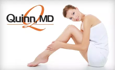 $99 for Three Laser Hair Removal Treatments at QuinnMD Aesthetic Science & Laser Medicine (Up to $600 Value) - Primary Image