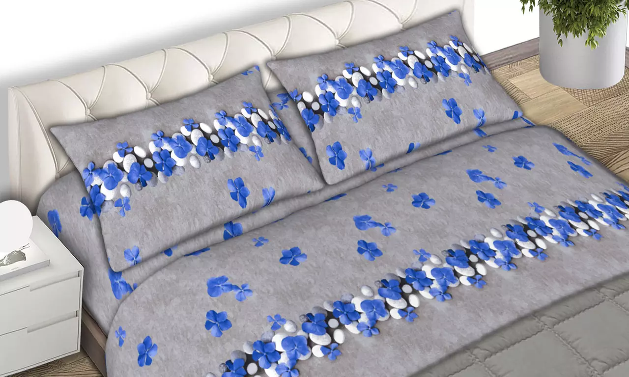 Lenzuola in 100% pure cotone di flanella