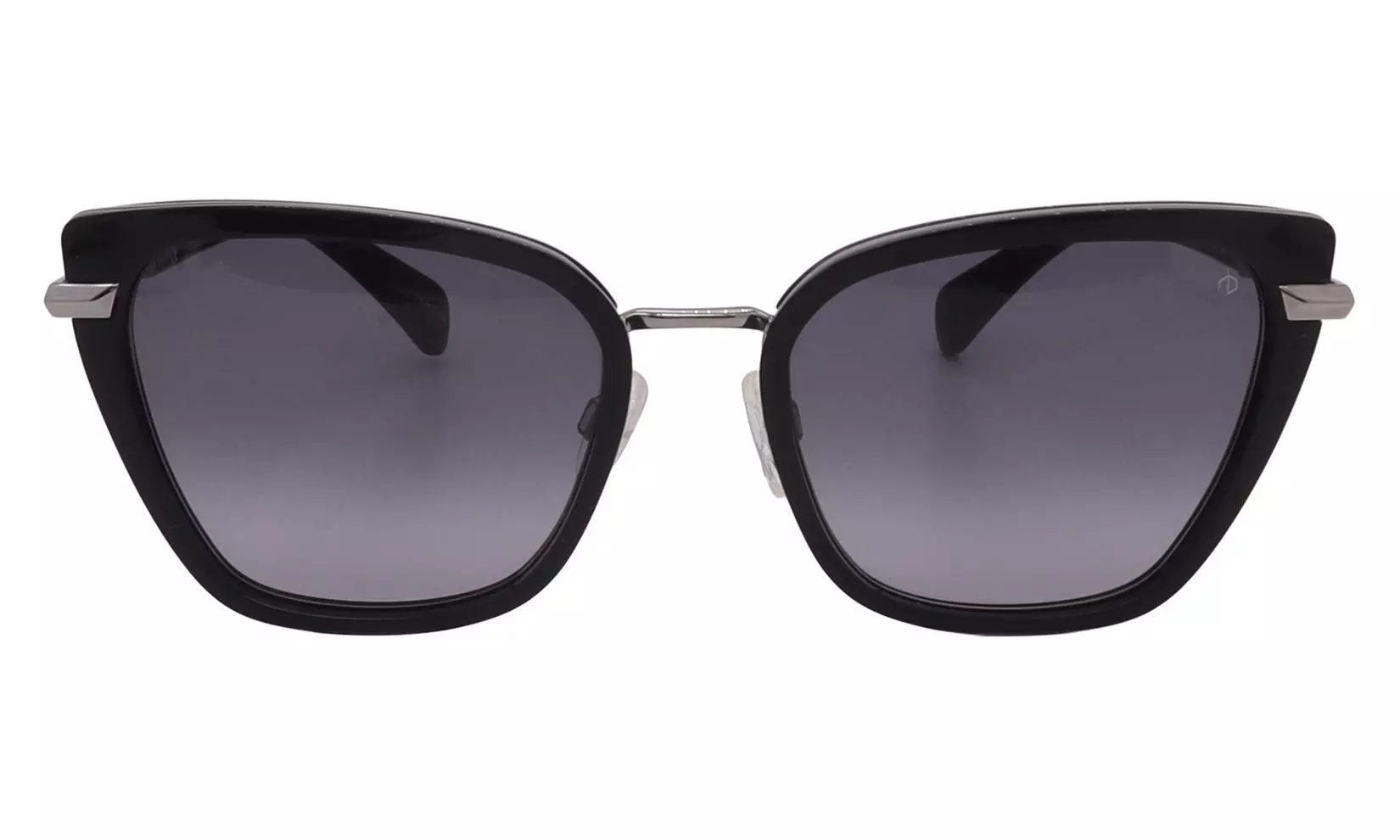 Rag & Bone RNB1057/G/S-807 Black Silver Sunglasses