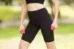 Women's Waist Workout Yoga Short Biker Shorts Workout Shorts Yoga Side Pockets - Second Medium