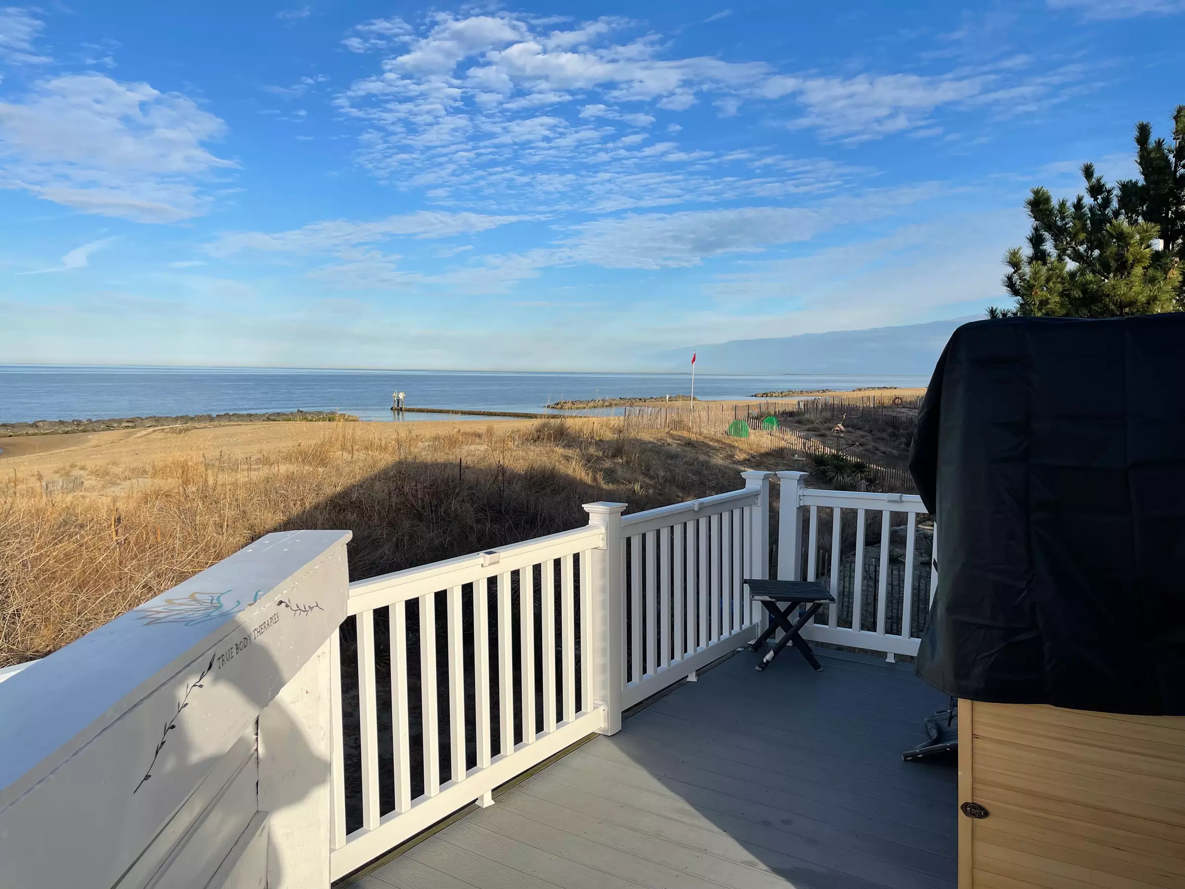 Beachfront Swedish Massage & Sauna in Norfolk at True Body Therapies