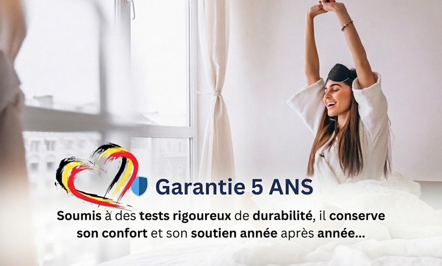 Image 8: Sommierà latte dynamique, fabriqué en Belgique, livraison incluse