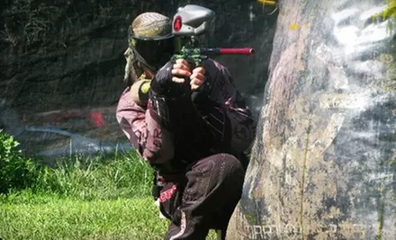 $25 for Three Hours of Paintball for Two, Including Equipment Rental and 100 Balls Each, at Drop Zone Paintball Park ($50 Value) - Primary Image