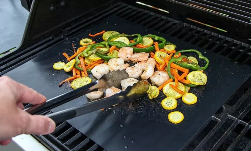 BBQ Grill Mats or Oven Mats (Set of 2) - Second Medium