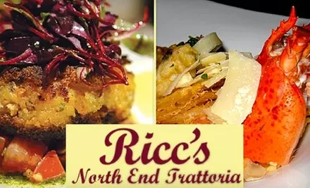 $15 for $35 Worth of Fine Italian Cuisine and Wine at Ricc's North End Trattoria - Primary Image