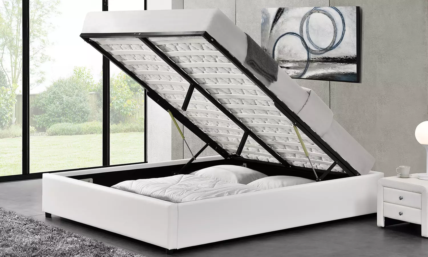 Structure de lit avec coffre "Salamanque" de Kocoon