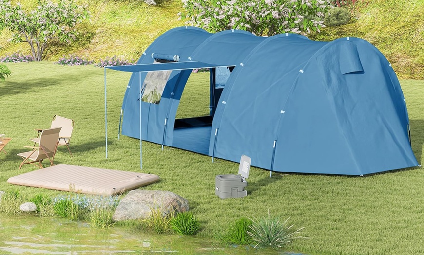 Image 15: Outsunny Inflatable Air Bed in Various Size and Features