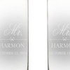Image 2: Customizable Champagne Flutes with a Certificate for a Free Bottle 
